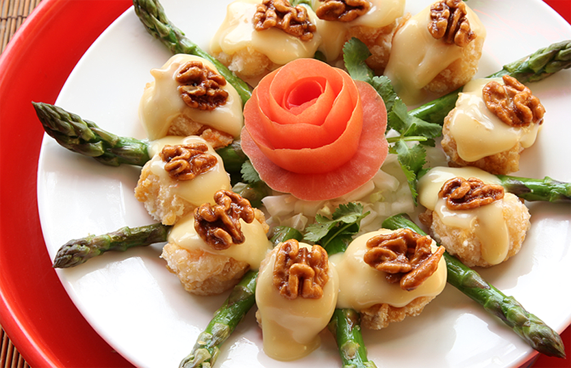 Eggplant with Garlic Sauce.鱼香茄子  Photograph Copyright 2012 Chuck Dorris, eDining.us. All Rights Reserved